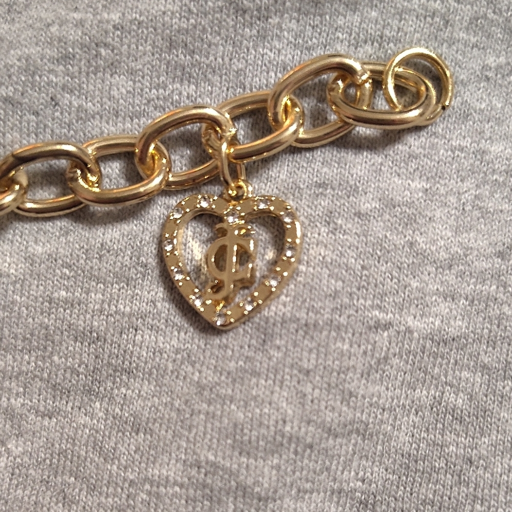 Juicy Couture Gold and Pink Charm Bracelet - Picture 5 of 13